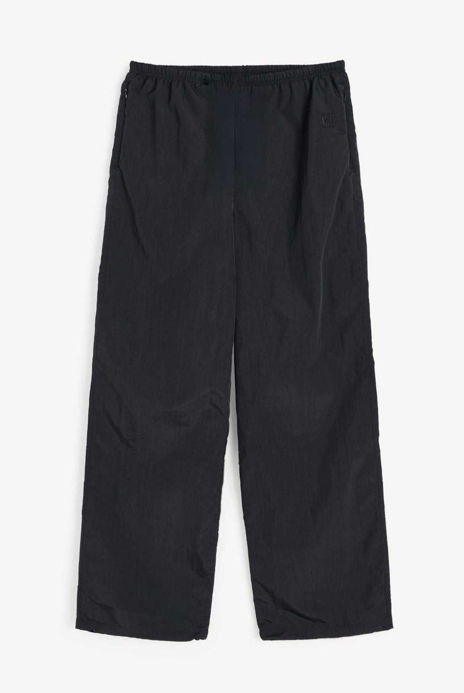 Black pants on a white background