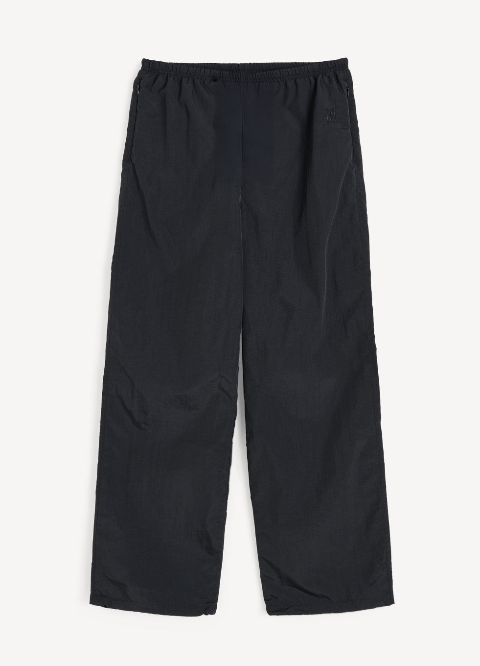 Black pants on a white background