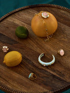 jewelry on a table