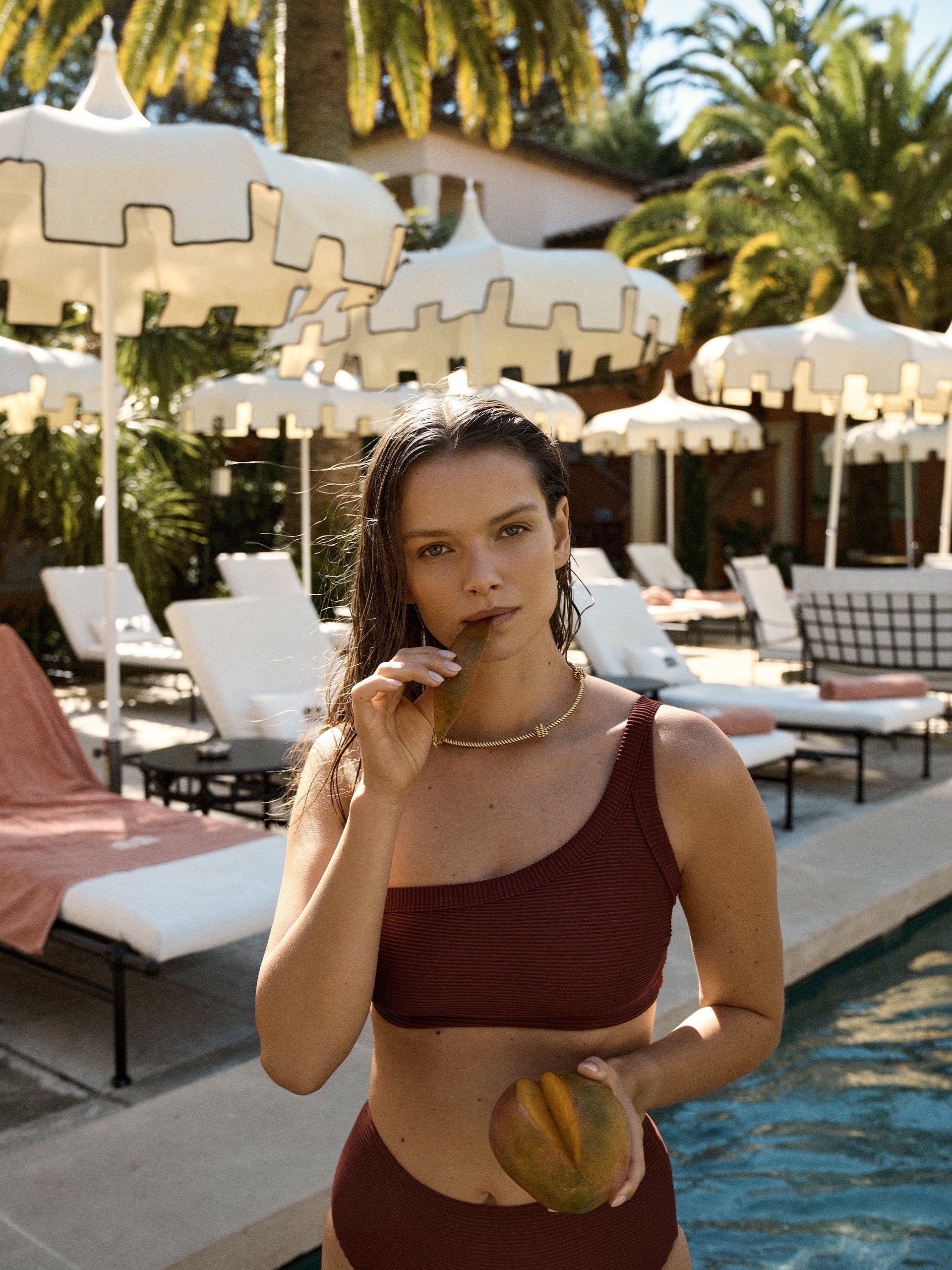 Gold necklace