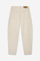 Beige pants on a white background